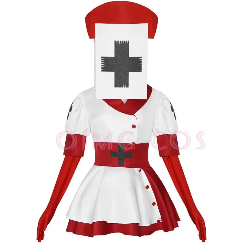 Anime Cosplay Dress - Dark Deception Harvester Nurse Cosplay Costume