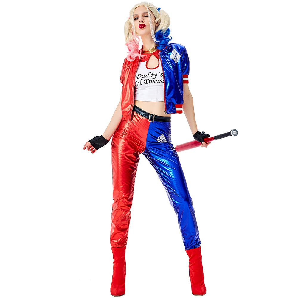 Cô Gái Tự Sát Harley Trang Phụ - đánh giá và giá Anime Harley Quinn Cosplay