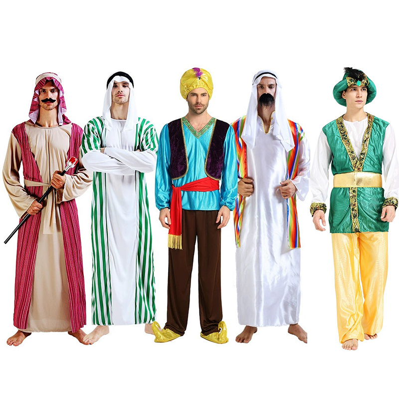 Men Cosplay Aladdin Lamp Genie - đánh giá và giá Anime Cosplay India