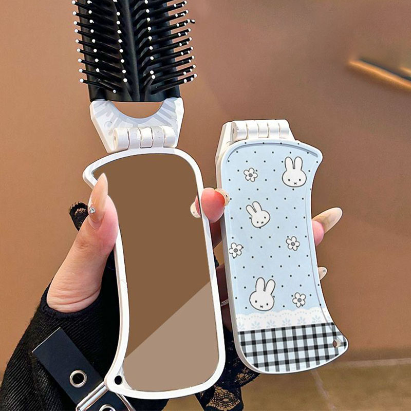 Cute Miffy Foldable Hair Brush - đánh giá và giá Anime Cosplay Makeup