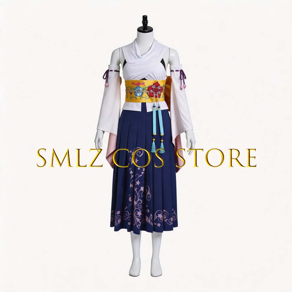 Smlz FFX Yuna Cosplay Anime FF - đánh giá và giá Anime Cosplay Dress