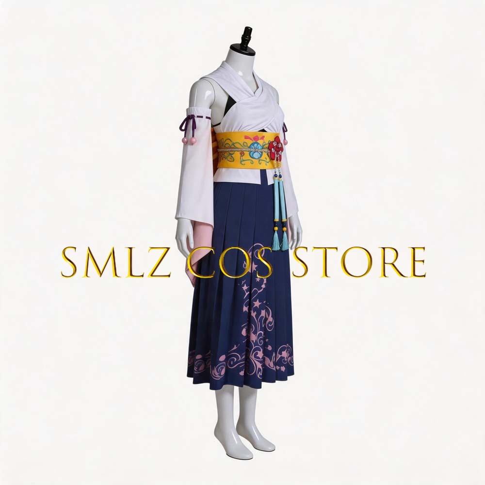 Smlz FFX Yuna Cosplay Anime FF - đánh giá và giá Anime Cosplay Dress