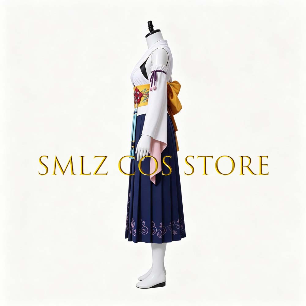 Smlz FFX Yuna Cosplay Anime FF - đánh giá và giá Anime Cosplay Dress