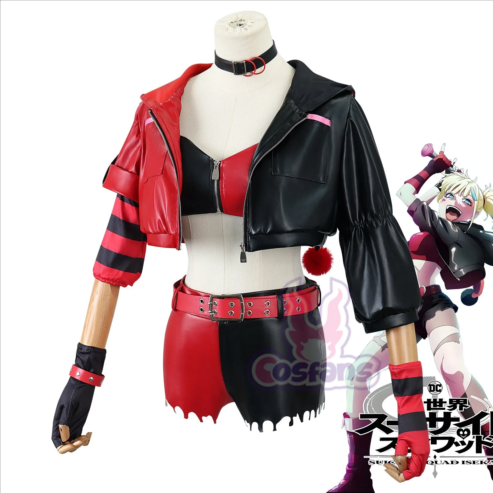 Suicide Anime Quinn Cosplay Co - đánh giá và giá Anime Harley Quinn Cosplay