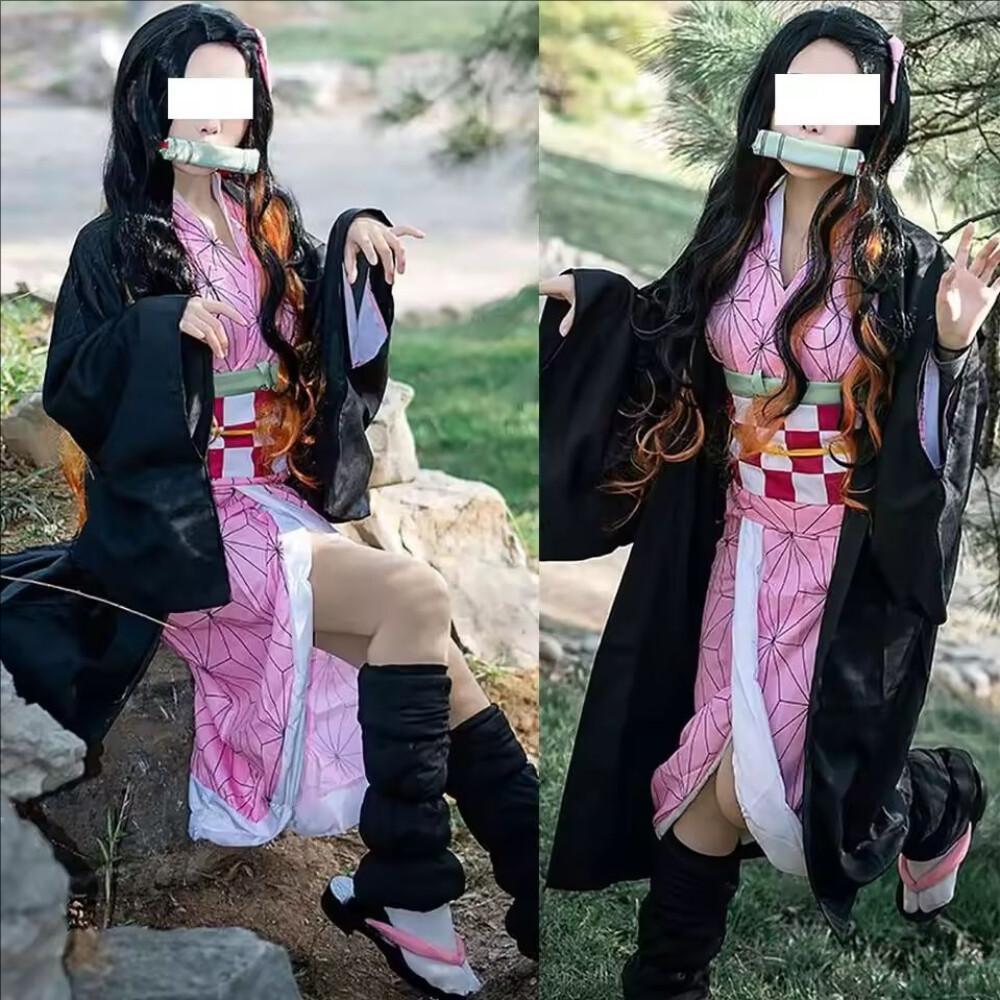 Anime Demon Slayer Kimetsu No  - đánh giá và giá Anime Cosplay Nezuko