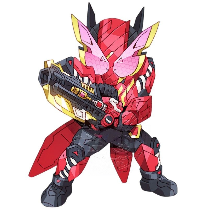 Kamen Rider chibi anime mercha - đánh giá và giá Anime Cosplay Kamen Rider