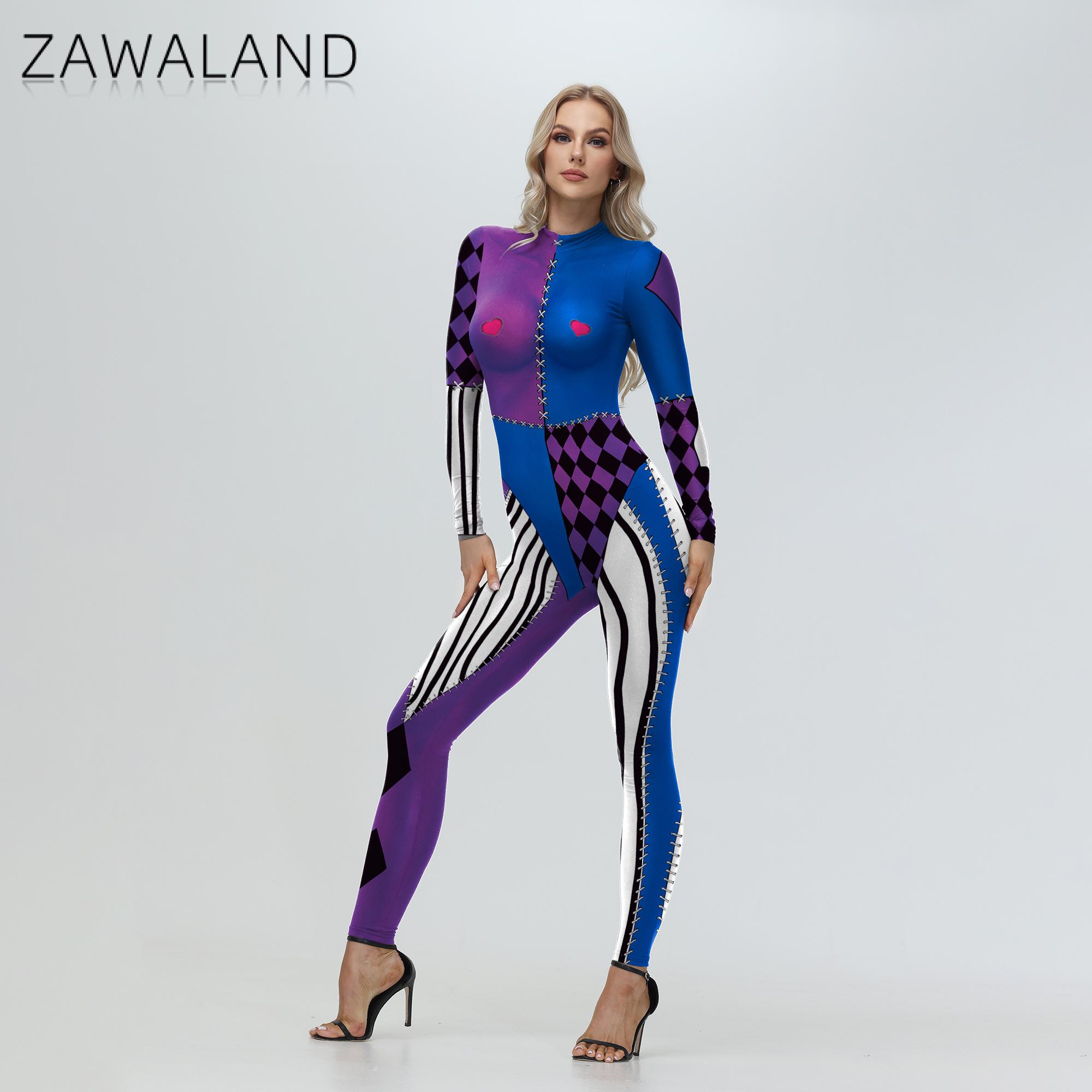 Zawaland Clown Harley Cosplay  - đánh giá và giá Anime Harley Quinn Cosplay