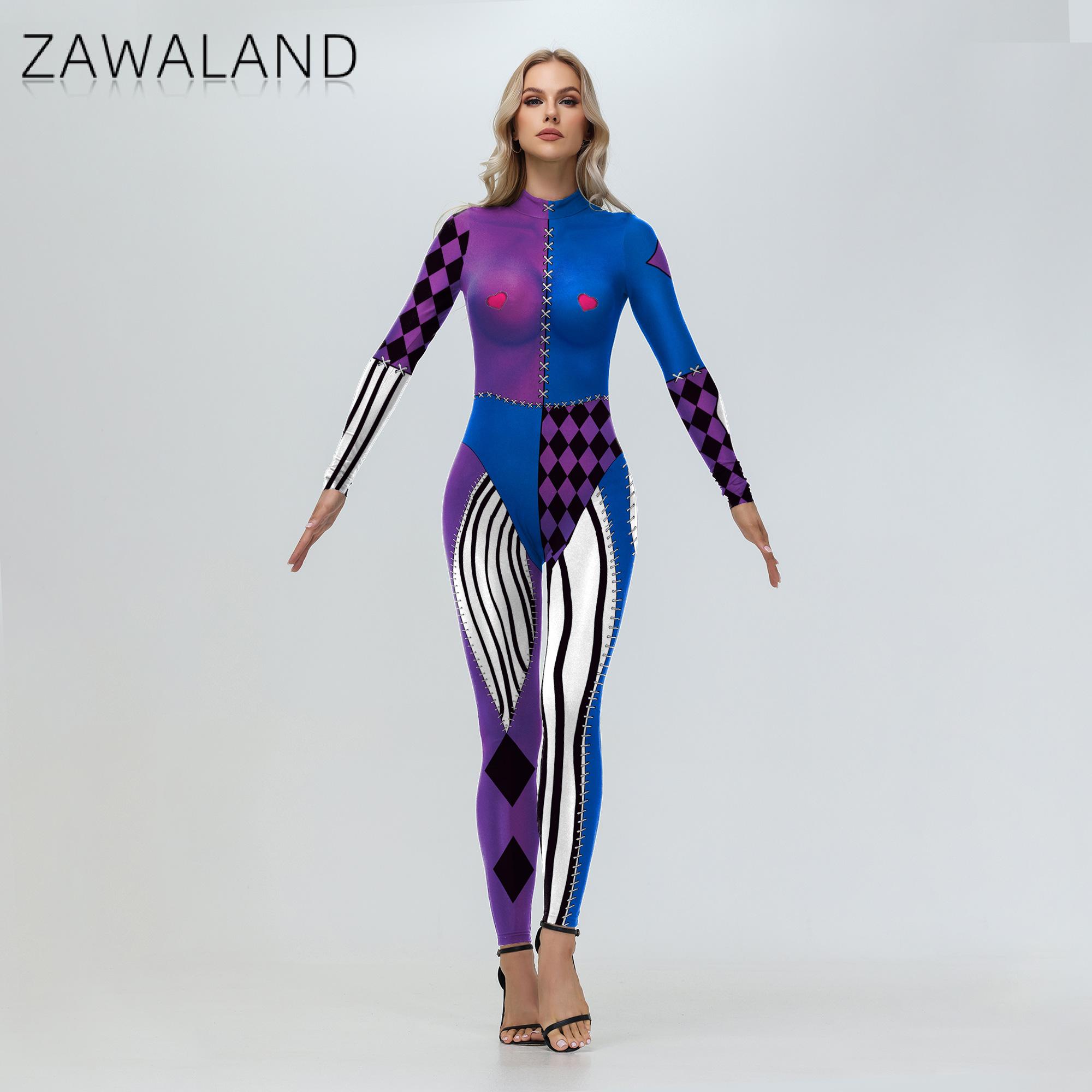 Zawaland Clown Harley Cosplay  - đánh giá và giá Anime Harley Quinn Cosplay