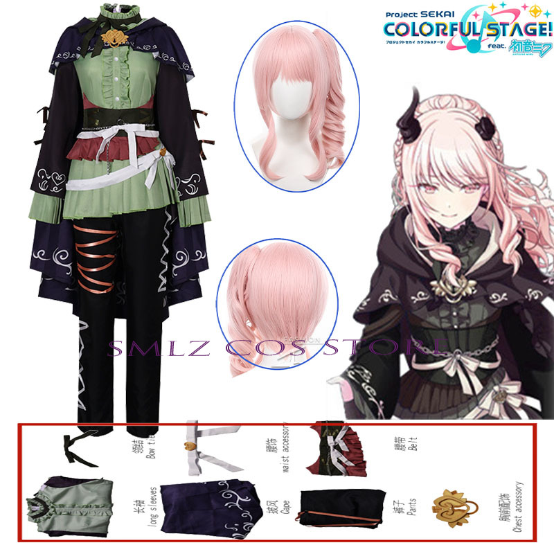 Anime PJSK Hermit Akiyama Mizu - đánh giá và giá Anime Cosplay Dress